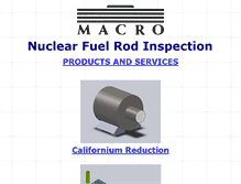 Tablet Screenshot of macro.macro-inc.com